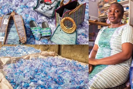 Adejoke Lasisi: Making a School Bag From 250 Used Water Sachets
